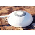LF Dome Shaped Space Frame Roof Construction Coal Storage Shed Building